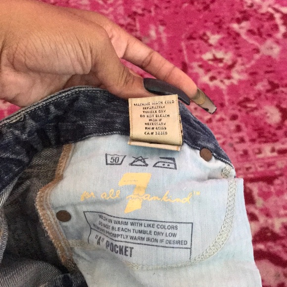 7 for all mankind A pocket jeans - Picture 3 of 5